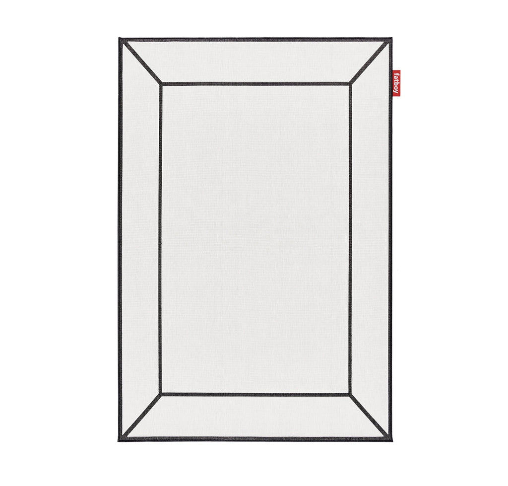 Carpretty Frame Rug Off White