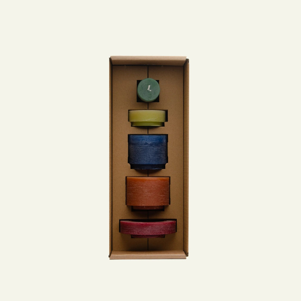 Candle Stack 03 - Brown