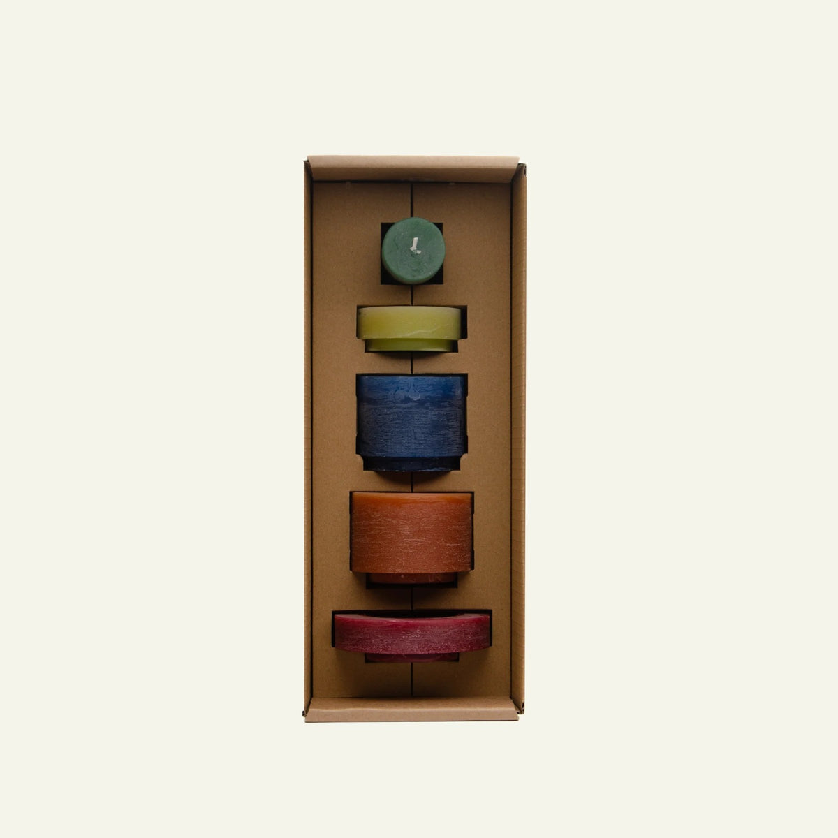 Candle Stack 03 - Brown
