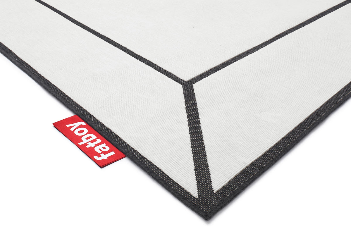Carpretty Frame Rug Off White