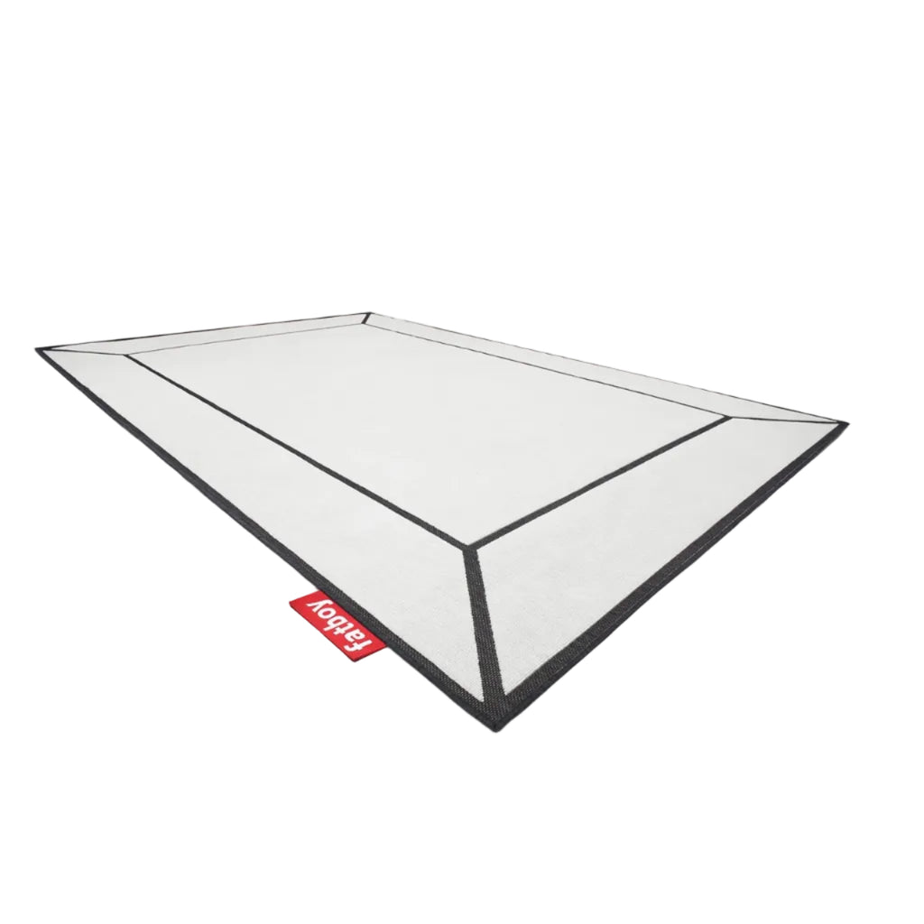 Carpretty Frame Rug Off White