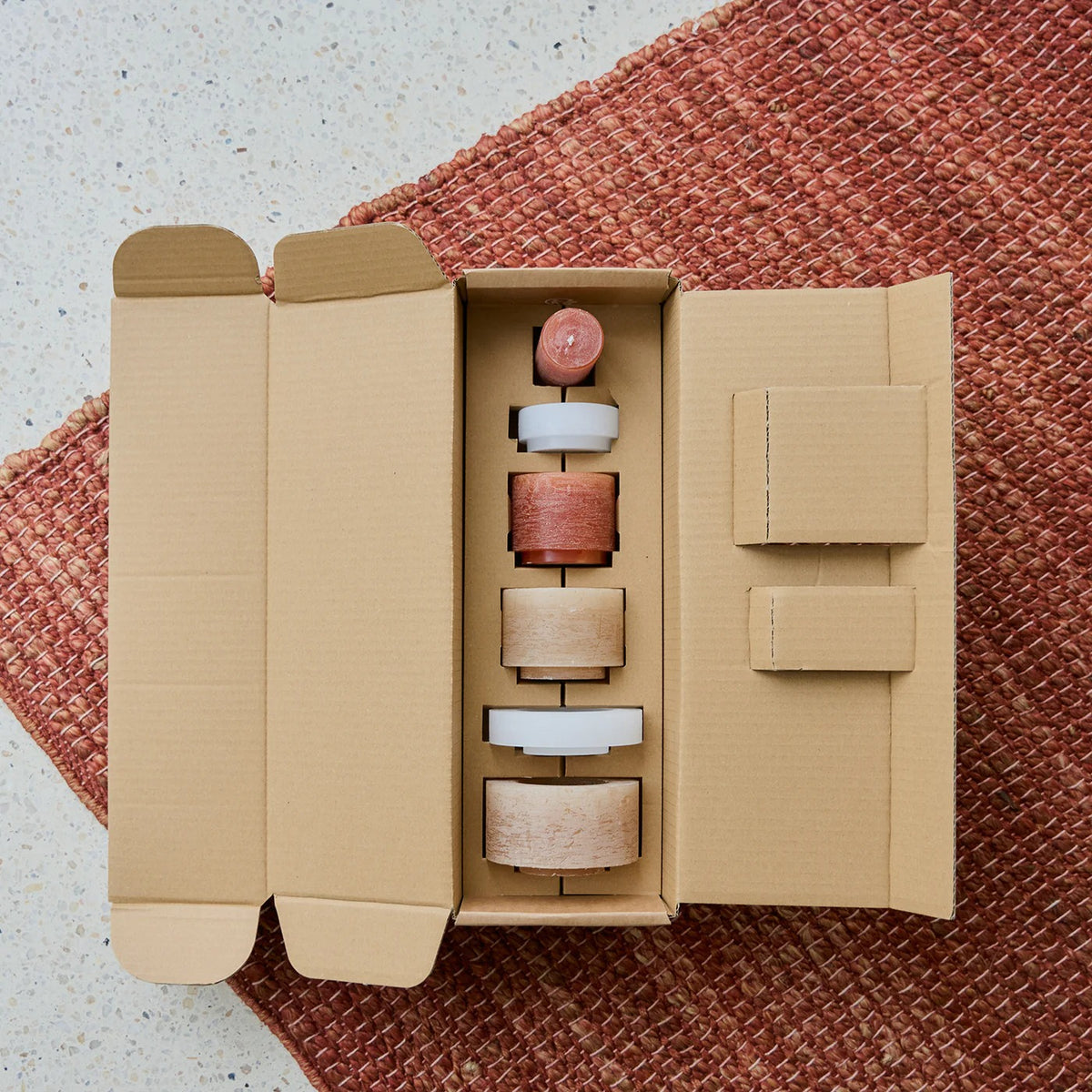 Candle Stack 06 - Beige