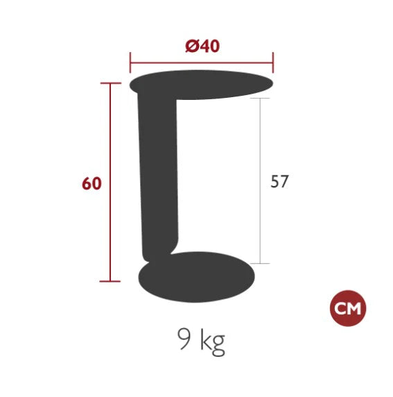 Bebop Offset Table - Honey