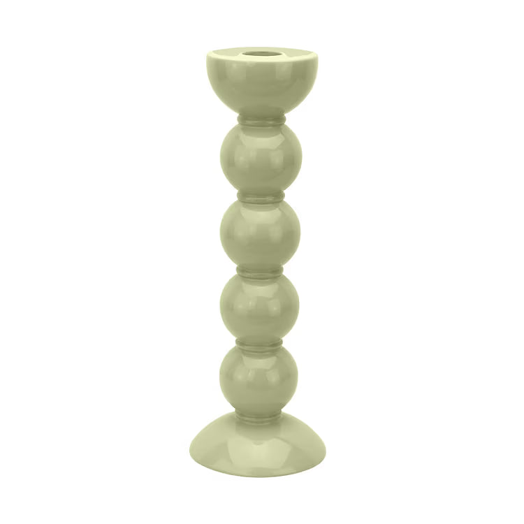 Tall Bobbin Candlestick - 24cm