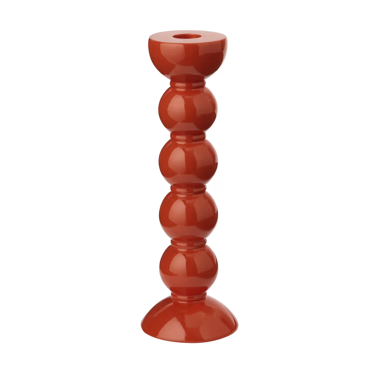 Tall Bobbin Candlestick - 24cm
