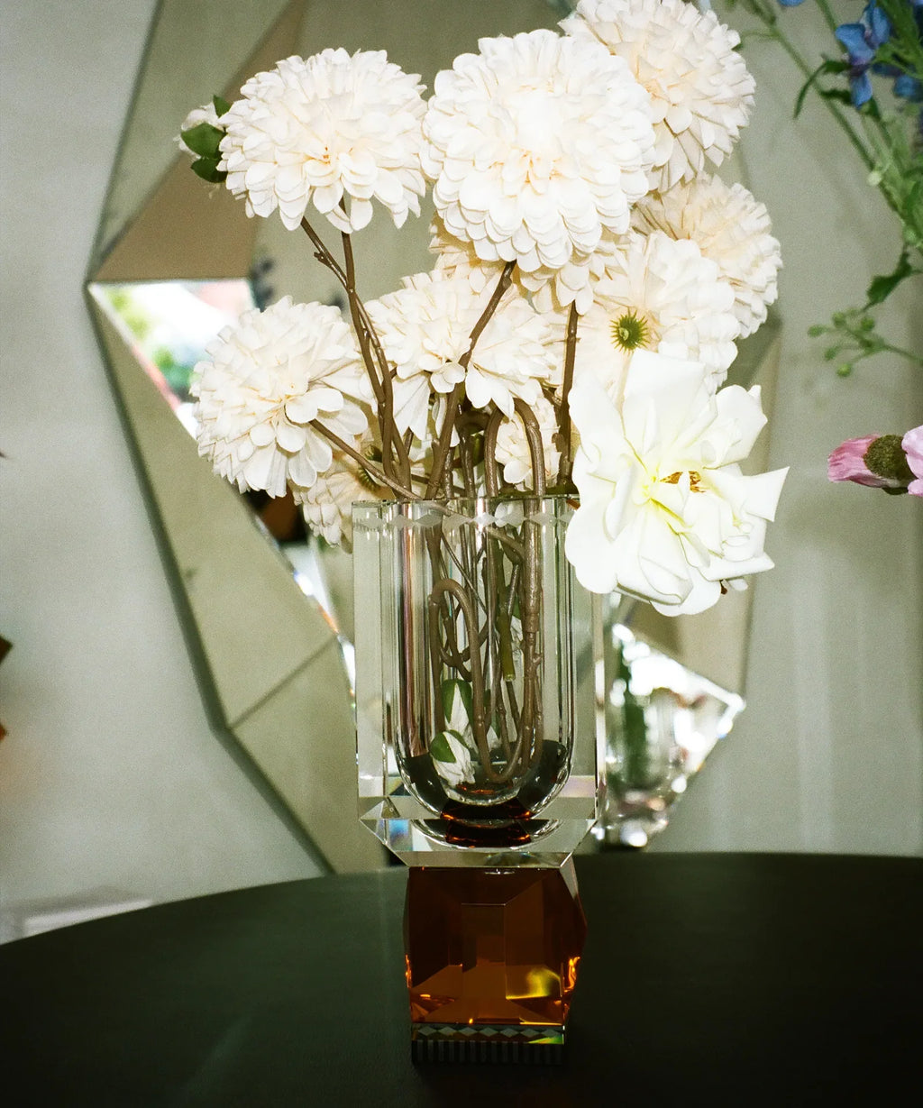 Ohio Vase Amber