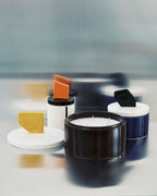Scented Candle M Black - Orange Candela 02