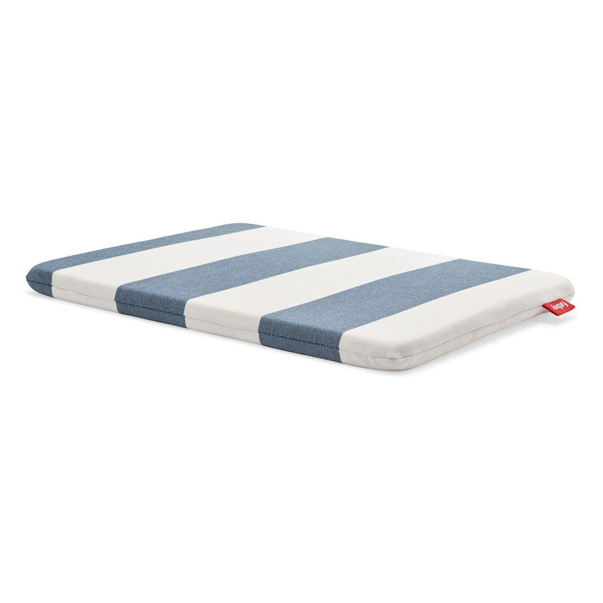 CONCRETE SEAT PILLOW STRIPE OCEAN BLUE