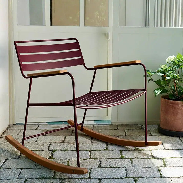 Surprising Rocking Chair -Black Cherry