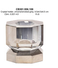 Crystal Holder Chrome/Smokedgrey