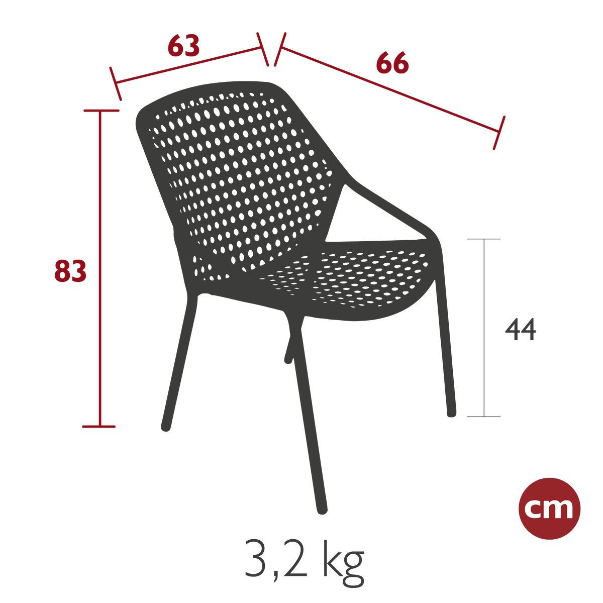 Croisette Low Armchair
