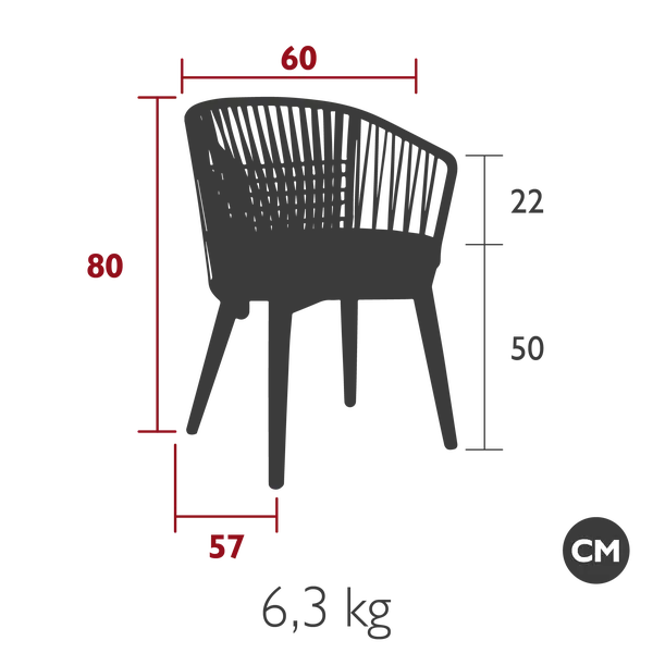 Gordes- Dining Armchair