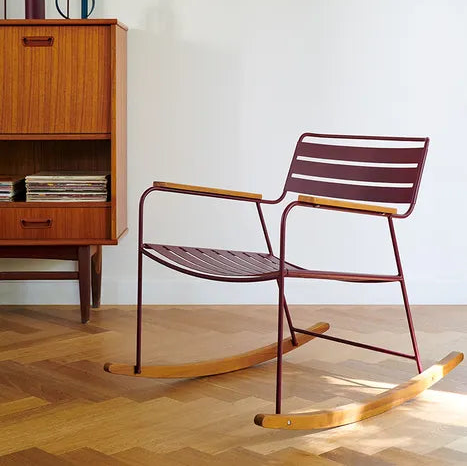 Surprising Rocking Chair -Black Cherry