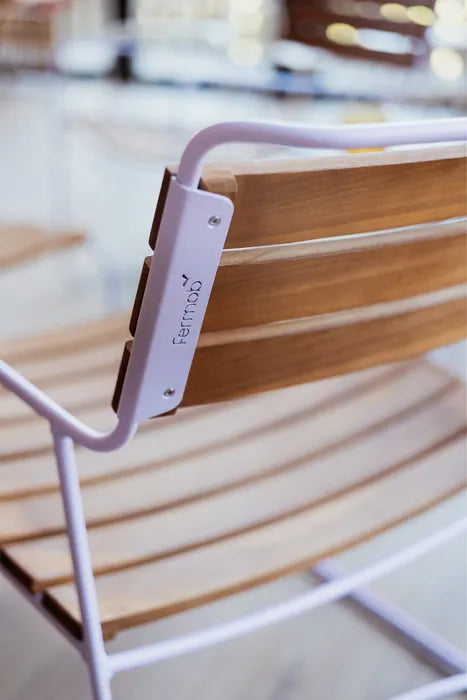 Surprising Teak Armch-C.Orange