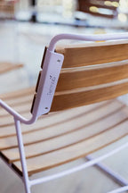 Surprising Teak Armch-C.Orange