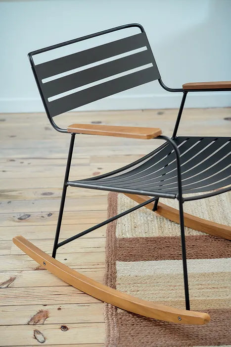 Surprising Rocking Chair -Black Cherry