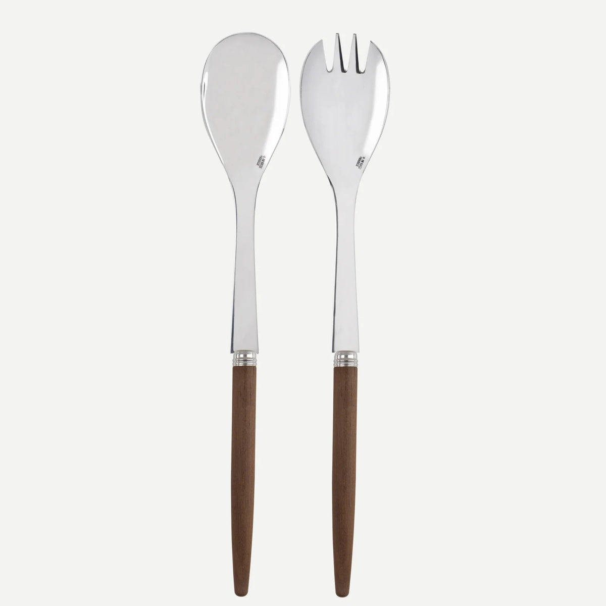 Jonc Dark Wood Salad Set