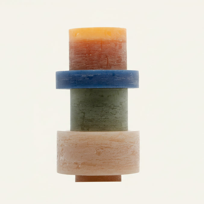 Candle Stack 04 - Earth Tones