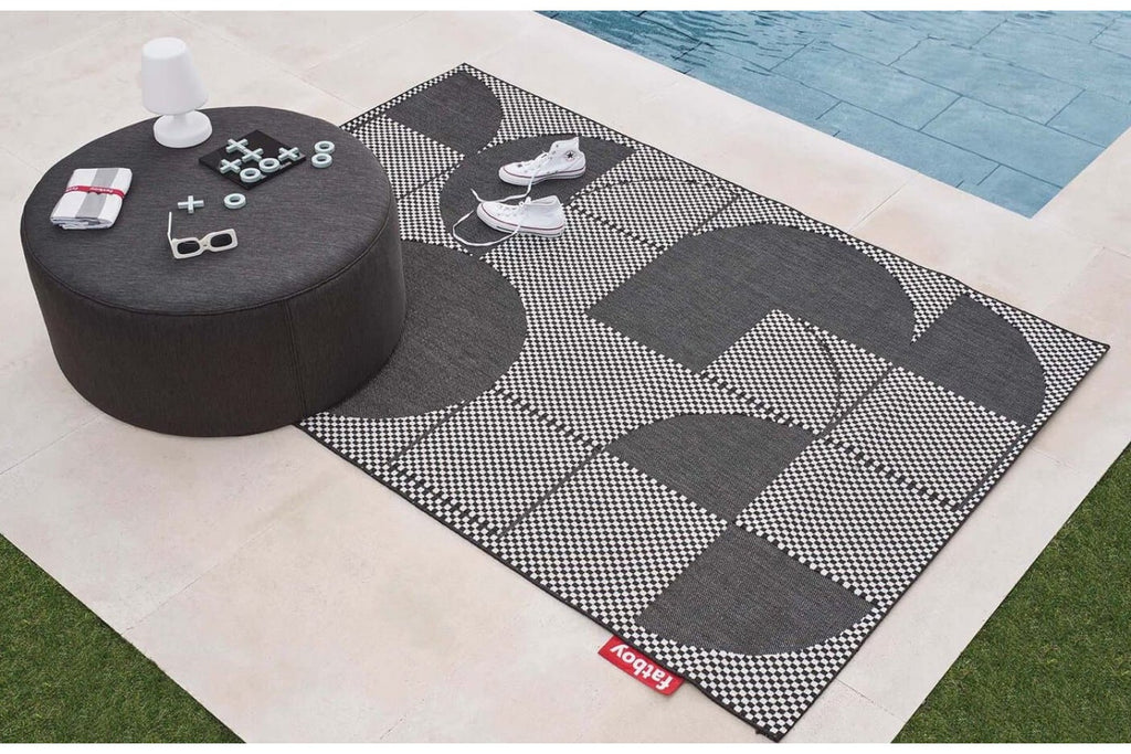 Fatboy Carpretty Rug Black/White