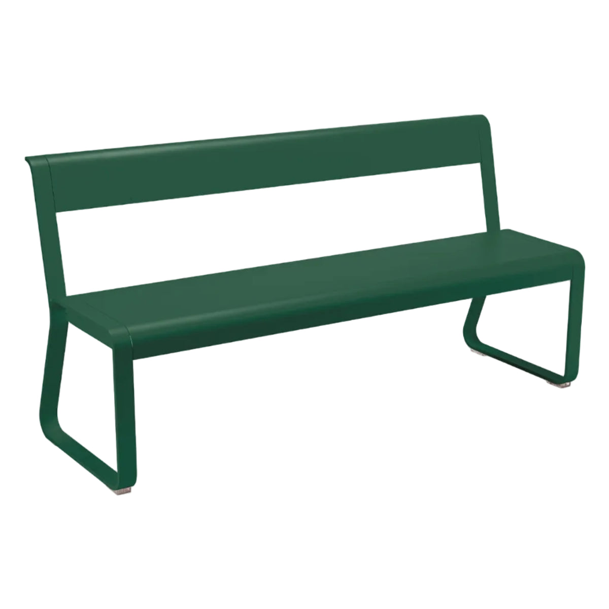 Bellevie Bench With Backrest Ceder Green