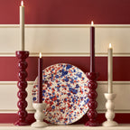 Tall Bobbin Candlestick - 24cm
